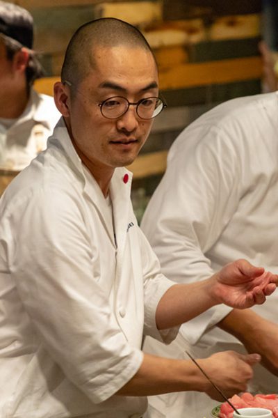 sushi-B Paris店料理長 花田雅芳