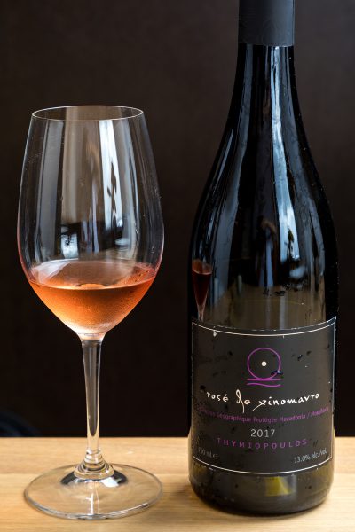 ロゼワイン：Domaine Thymiopoulos Macedonia Rose de Xinomavro - - - ワインバー黄昏 手嶋 渚